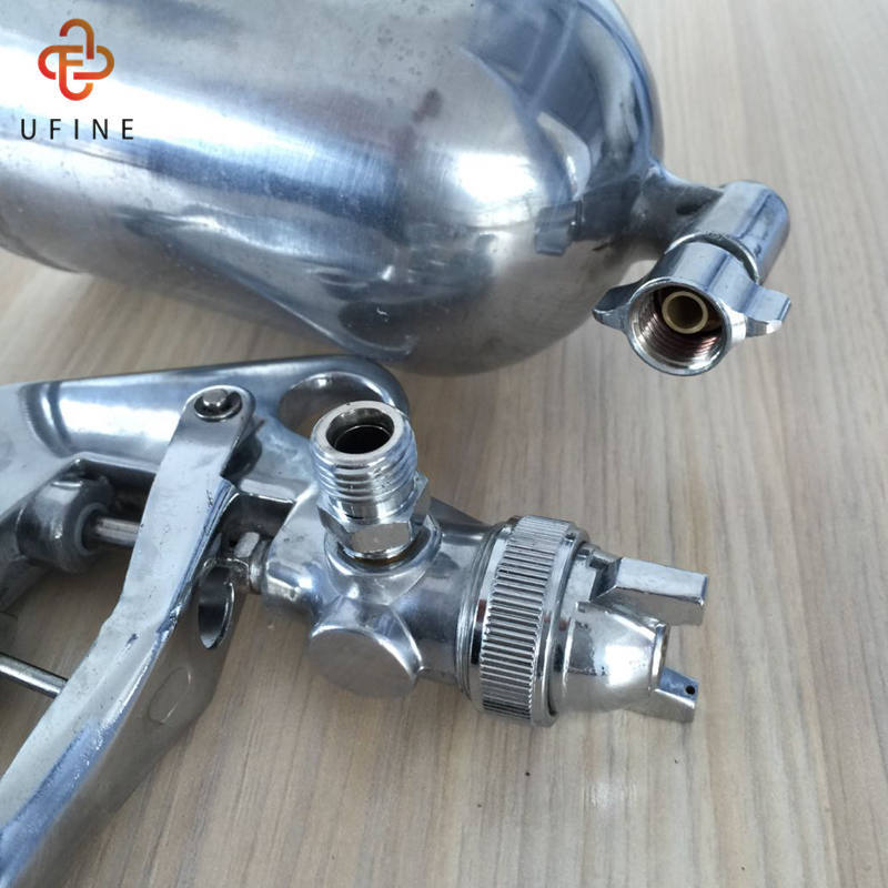 Visokotlačni sprej za boje F-75G, mlaznica 1,5 mm, aluminijska ručka, bočni spremnik s gravitacijom, pneumatski alat za prskanje