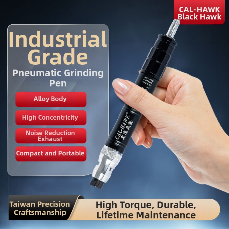 CAL-HAWK XIN-369 Пневматична шлифовъчна писалка, компактна индустриална класа, висока скорост полиране и премахване на заусеници
