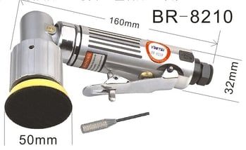 BR8210 Пневматичен шлайф-полировач, ръчен инструмент за полиране
