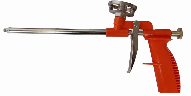 Pistolj za pjenu s teflonskim premazom za poliuretansku pjenu, sprej-pistolj, aluminijsko tijelo, pogodan za kartice 500–750 ml