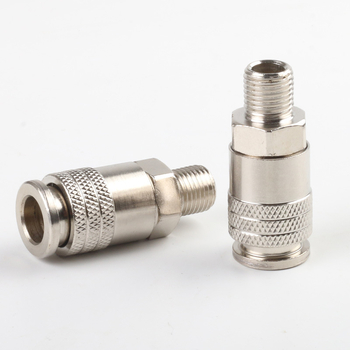 Konektor europskog stila tri u jednome s vanjskim navojem, 1/4 in / 12,5 mm, čelik
