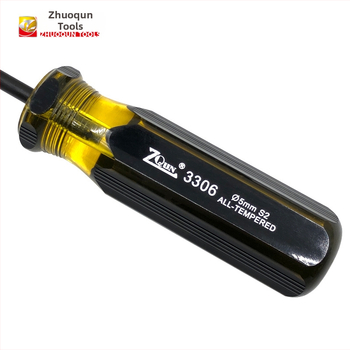 Predĺžený Phillips skrutkovač S2 s tyčou pre údržbu šijacích strojov, 5×300 mm