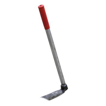 Kovácsolt virágágyás kapa, teljes acél szerkezet, 50 cm hosszú, fák gyökereihez