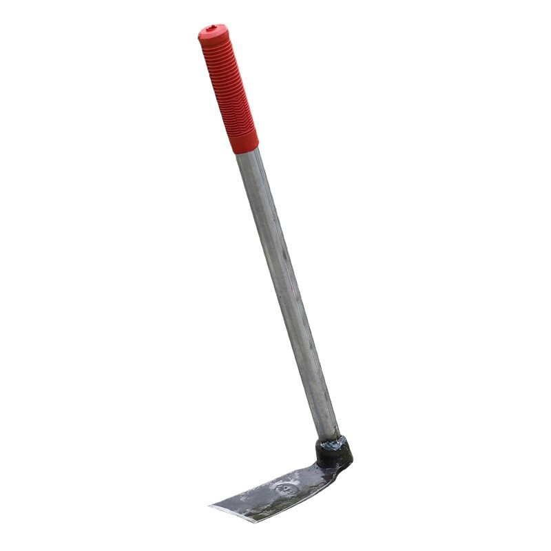 Kovácsolt virágágyás kapa, teljes acél szerkezet, 50 cm hosszú, fák gyökereihez
