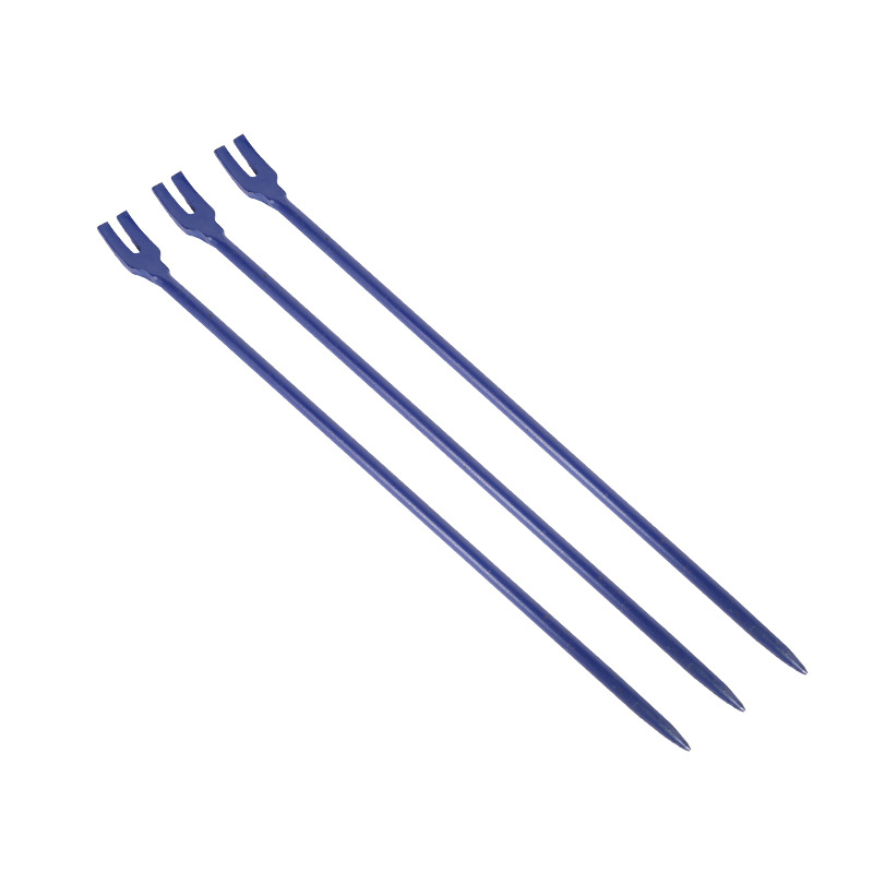 Railway claw crowbar nail puller, εξάγωνο pry bar για ξυλουργική και βιομηχανική χρήση, μήκος 1,5 m, μπλε, άκρες στρογγυλό και επίπεδο
