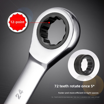 KEYCON Dvojstranný ráčňový kľúč, Torx, Dve strany, Polautomatický set