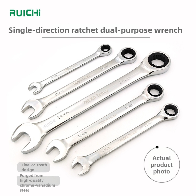 Torx ráčň s 72 zubmi, jednosmerný chod, otvorený koniec a dvojité využitie rýchleho nástroja