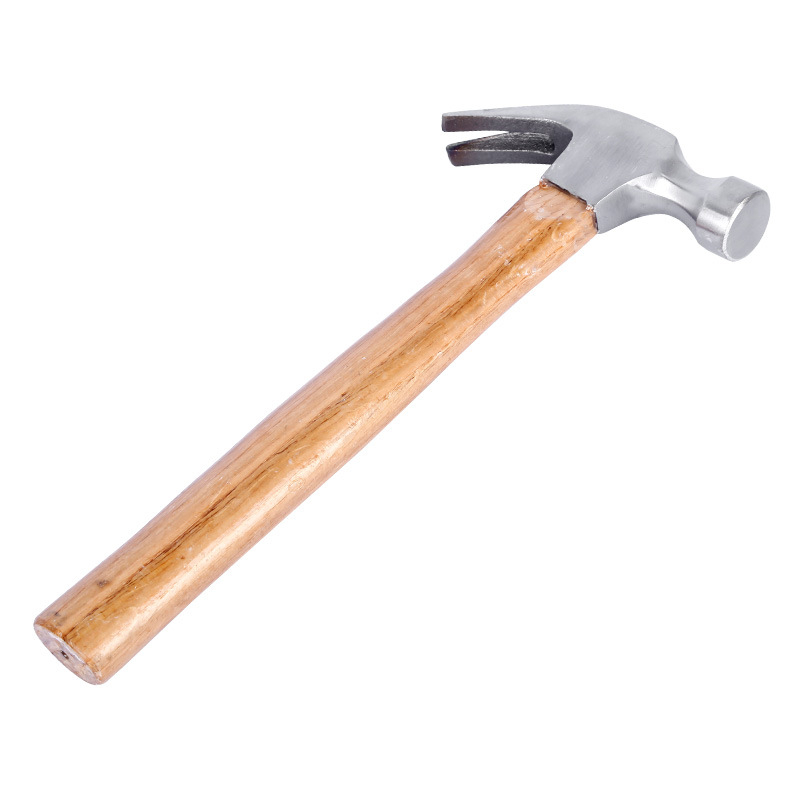 Čekić s drvenim drškom, glavom od karbonskog čelika, dostupne težine 0,25/0,5/0,75 kg, ukupna duljina 330 mm