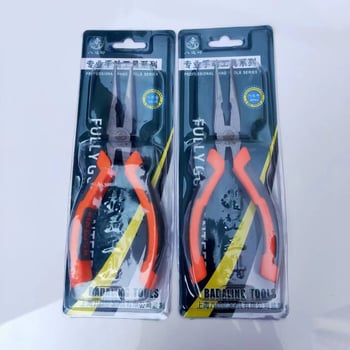 Badaling antimagnetické kliešte set: 6-palcové špicaté kliešte a 8-palcové drôtové kliešte, priemyselnej triedy, úspora sily, kliešte s plochým ústím a diagonálne kliešte