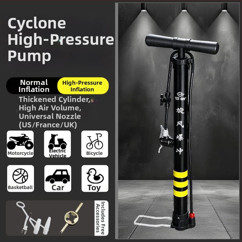 Onai hliníkový ručný vysokotlaký nafukovač pre elektrické vozidlá, 160 psi, dĺžka 830 mm