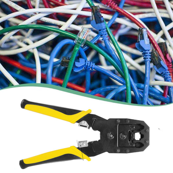Handskit RJ45 RJ11 RJ12 mrežne kliješta za krimpiranje sa oprugom