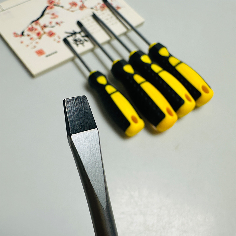 Set Phillips i ravni odvijač od krom-vanadijskog čelika, snažan magnet i gumiran antislip držač