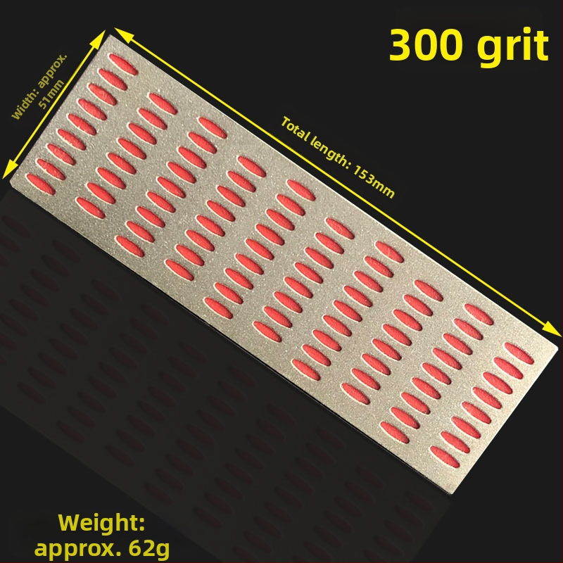 Diamantový sieťový brúsny kameň, jednostranný s podstavcom, obdĺžnikový, zrnitost 300-400-600