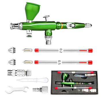 M180 airbrush olovka za bojenje, za automobile i modele, mlaznice 0.2/0.3/0.5 mm