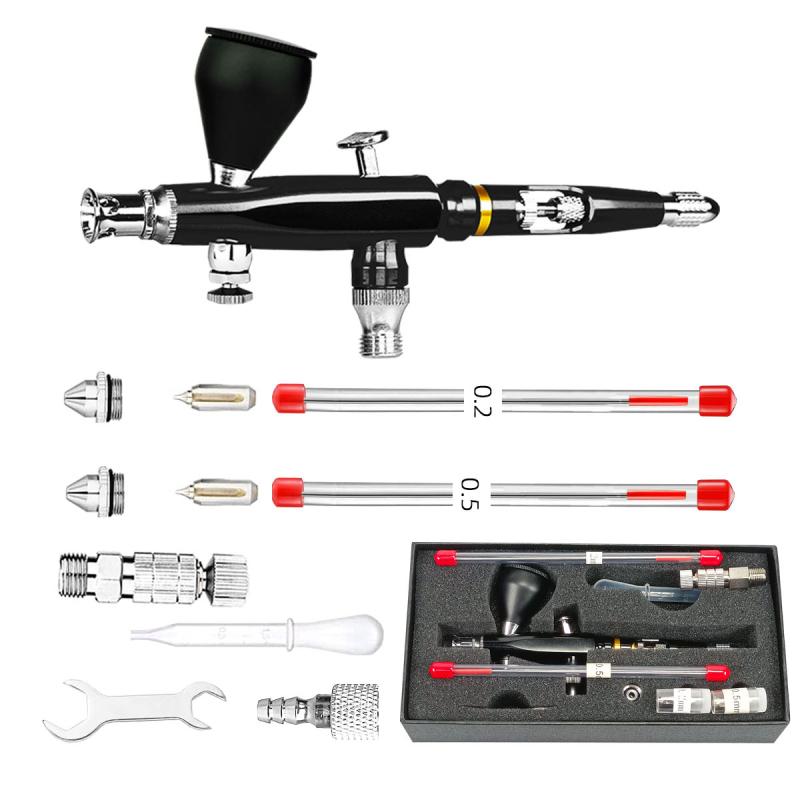 M180 airbrush olovka za bojenje, za automobile i modele, mlaznice 0.2/0.3/0.5 mm