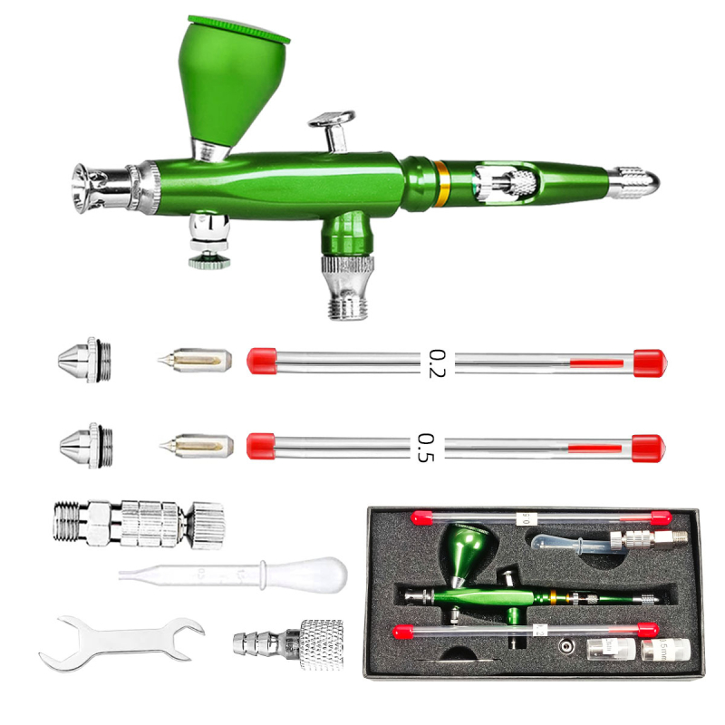 M180 airbrush olovka za bojenje, za automobile i modele, mlaznice 0.2/0.3/0.5 mm