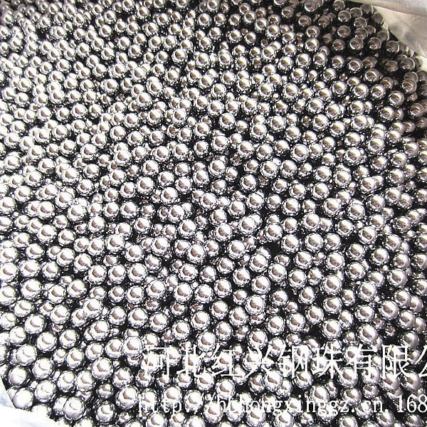 Kuglice od karbonskog čelika promjera 5,56 mm, 6 mm, 6,3 mm, 6,35 mm i 5,953 mm