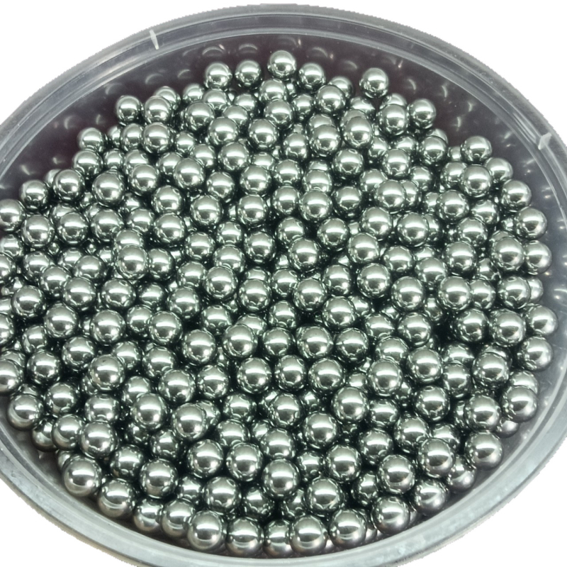 Elektroplatinirana kugla od nehrđajućeg čelika, sjajna površina, čvrsta, 4 mm, 5 mm, 6 mm, 8,5 mm