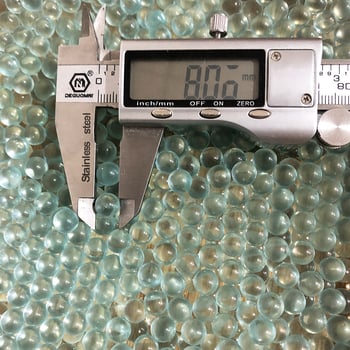 Prozirne čvrste staklene perle, precizne kuglice, promjera 2–8 mm (2, 3, 4, 5, 6 i 8 mm)