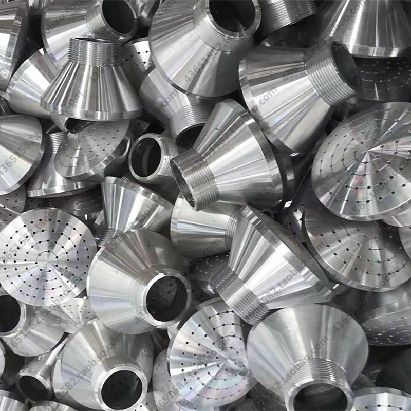 Dongfeng Chengli pribor za navodnjavanje kamiona, aluminijska mlaznica za raspršivanje, okrugla mlaznica, 2 inča mlaznica, set od 50 komada