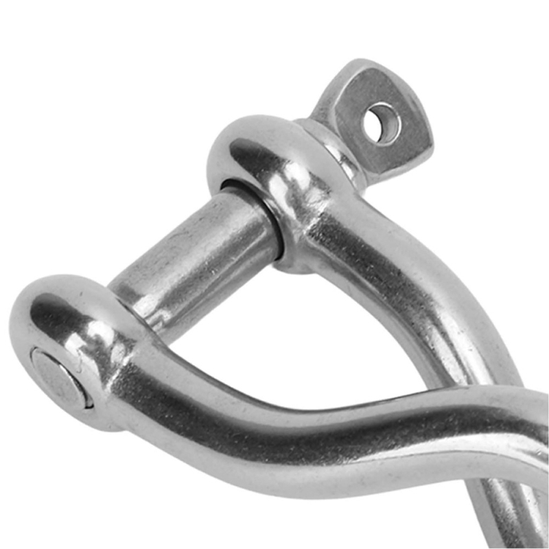 316 nehrđajući čelik Twist Shackle za spoje lanaca, prsten za dizanje