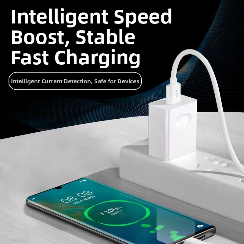 66W-os gyorstöltő és USB-C kábel készlet, 3C-tanúsítvánnyal, Huawei/Honor okostelefonokhoz, 1 m-es kábel, 6A