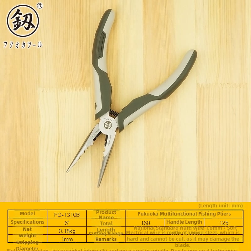 Fukuoka Tools ihlové kliešte japonského štýlu, 6 palcov, FO-1204