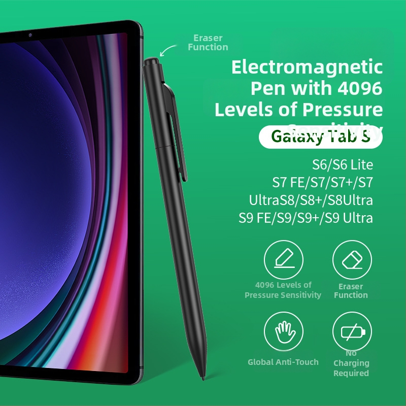 EMR-kompatibilný stylus pre Samsung S Pen, ASUS a Acer Chromebook — proti nechcenému dotyku