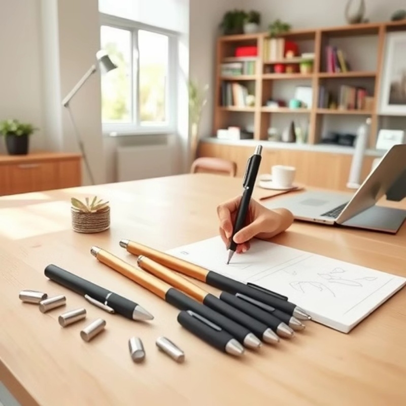 Univerzalni stylus za dodirni zaslon za telefone i tablete, tri u jednom za crtanje i pisanje, s kopčom za vješanje