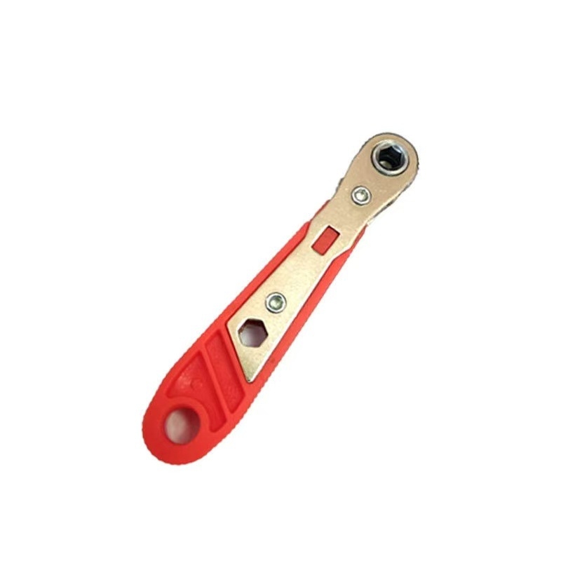 Mini okretni ključ s pogonom od 1/4 inča, 6,35 mm pogon, prijenosni dvostruki račni alat za uske prostore