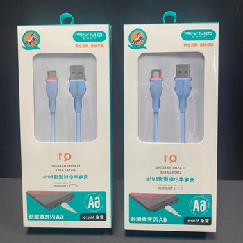 PVC mekani kabel za brzo punjenje pametnih telefona s Lightning, Micro USB i USB-C – duljina 1–2 m, TPE materijal, boje: bijela, ružičasta, plava, zelena, crna