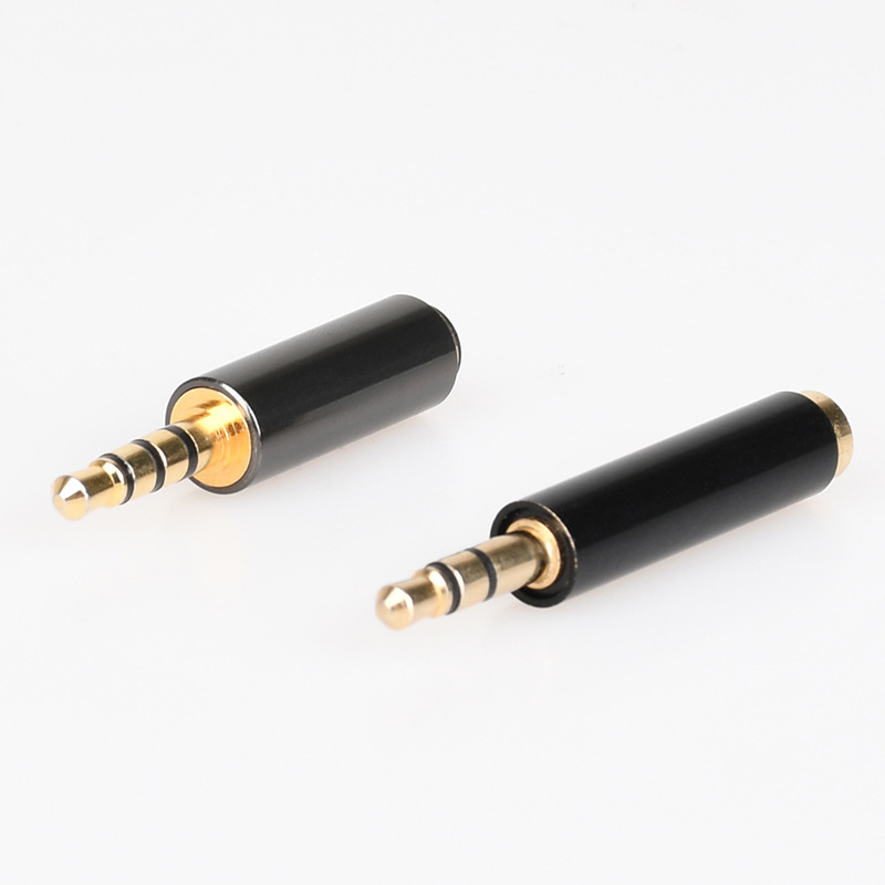 Adapter mikrofona 3,5 mm: razina 4 na razinu 3; nacionalni američki standard; kompatibilan s Apple i Android telefonima