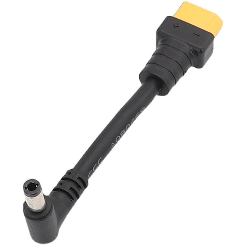 DC5525–XT60 muški prošireni kabel, visoke struje, bakar, duljina 1–2 m, presjek 0,25/0,5/1/1 mm²