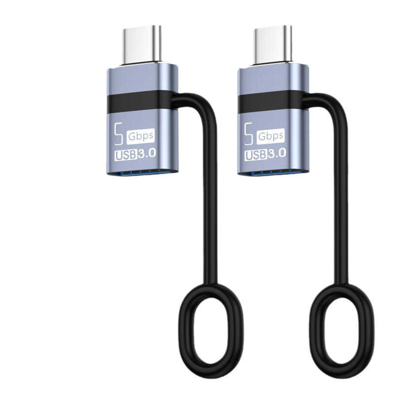 OTG Type-C na USB 3.0 adapter za mobitele, pretvarač USB flash diska; kompatibilan s Apple iPhone 15, Huawei i Xiaomi.