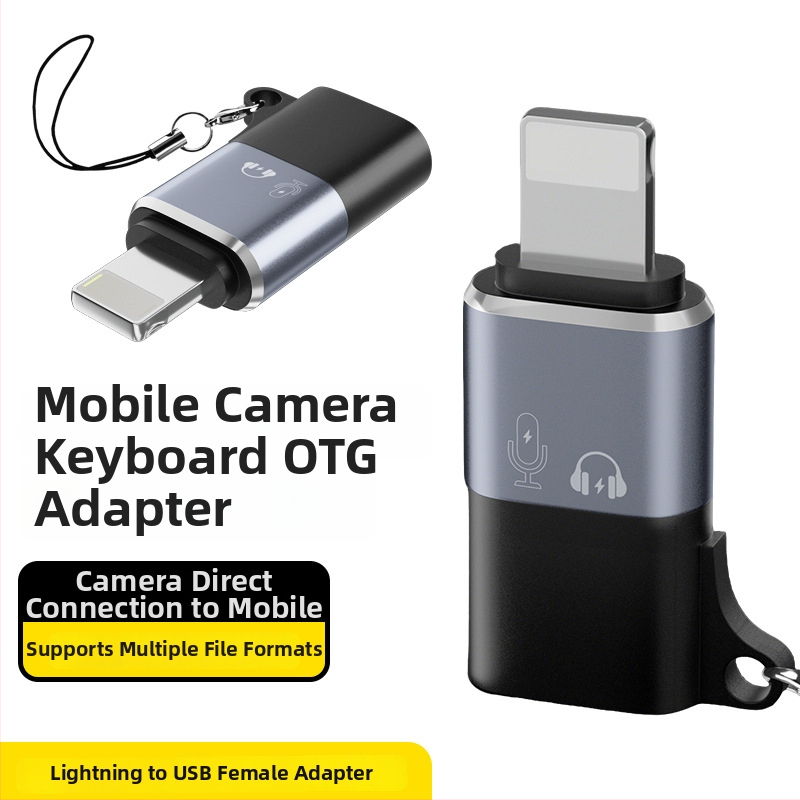 OTG Type-C adapter za slušalice s bežičnim mikrofonom za Apple uređaje