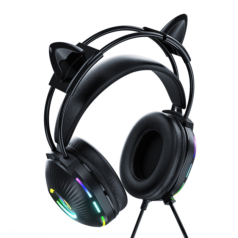 H83 žične gaming slušalice s mikrofonom, dualni 3.5 mm priključak, za PC, snažan bas