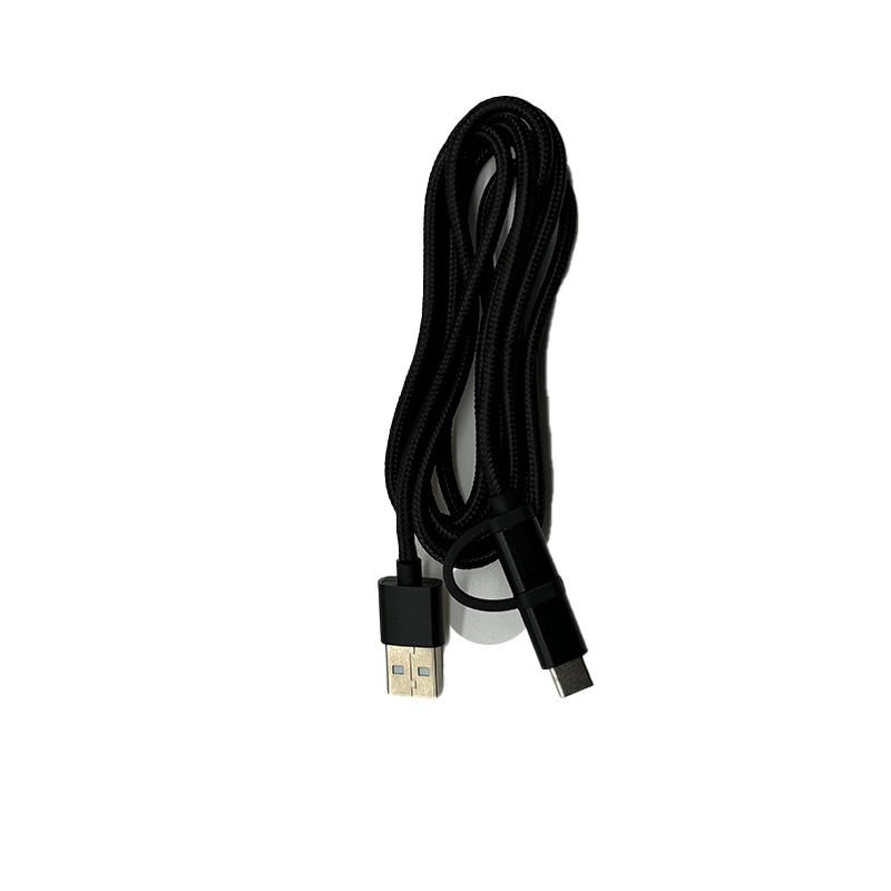 2-u-1 kabel za punjenje i prijenos podataka Micro USB na Type-C za Android telefone i audio uređaje