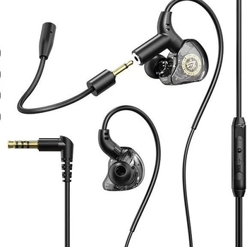 Slušalice za igranje s mikrofonom, in-ear, žične, 3,5 mm, za mobilne uređaje i PC, prostorni zvuk