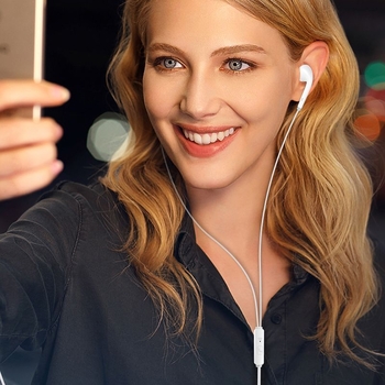 Žične in-ear slušalice s inline upravljanjem, snažan bas, mikrofon, 3,5 mm priključak