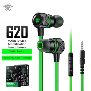 Plextone G20 in-ear slúchadlá s dvojitým konektorom 3,5 mm a Type-C, káblové slúchadlá s mikrofónom