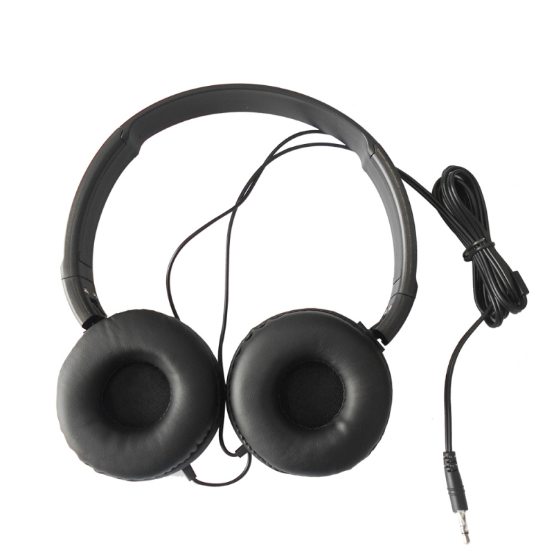 Žični over-ear slušalice s dubokim basom, idealne za igrice i online nastavu, kompatibilne s računalima, pametnim telefonima i elektroničkim tipkovnicama