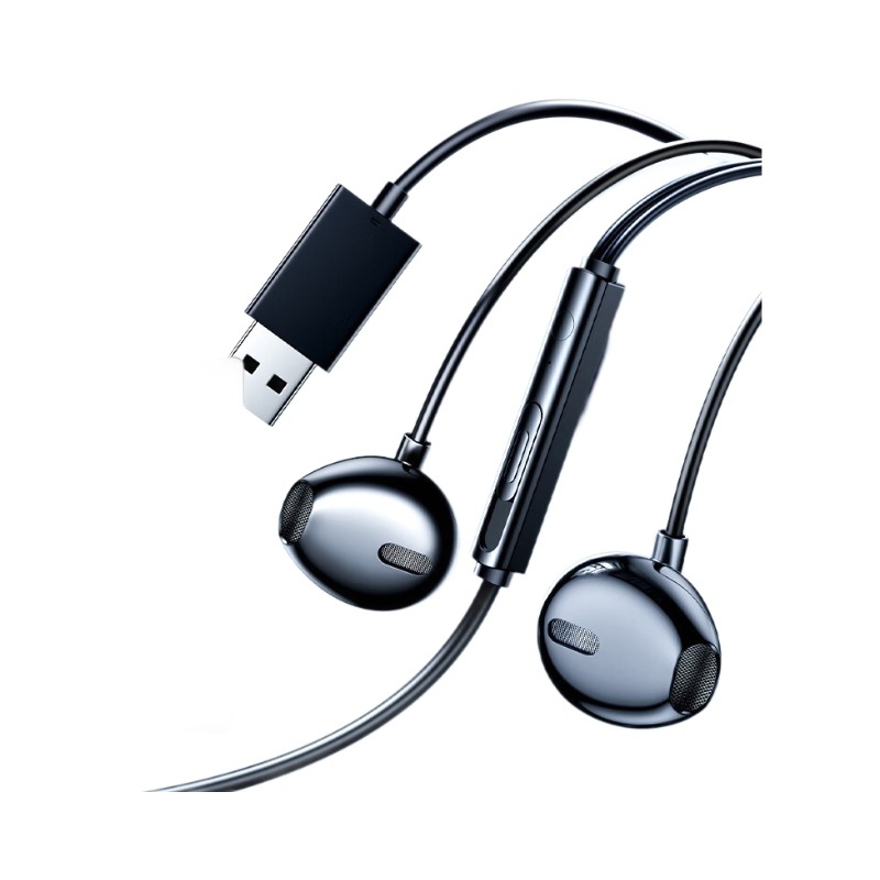 Biaze žične slušalice s mikrofonom, 2-u-1 USB sučelje, Hi‑Fi zvuk, in-ear, 7.1-kanalni zvuk