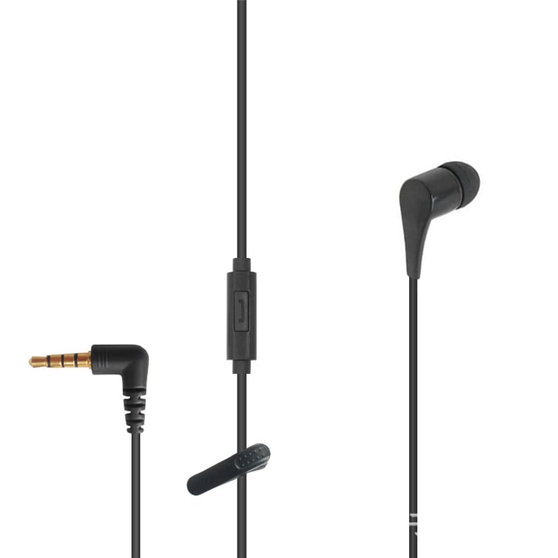 Žične in-ear slušalice s jednim uhom i mikrofonom za pozive, kompatibilne s mobitelima i računalima, 3,5 mm priključak, model Q221