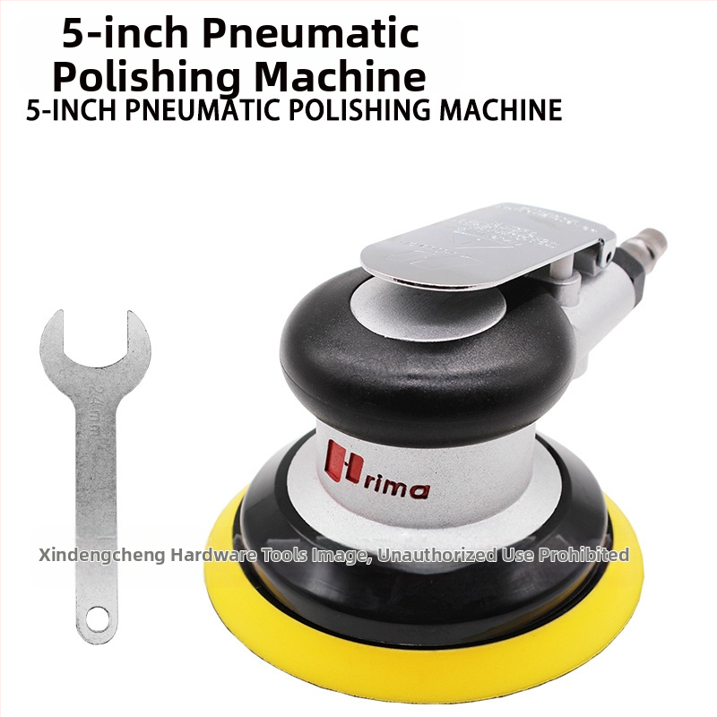 Pneumatický brúšok s 5-palcovým priemerom, ručné suché brúsenie, 125 mm, pre starostlivosť o auto