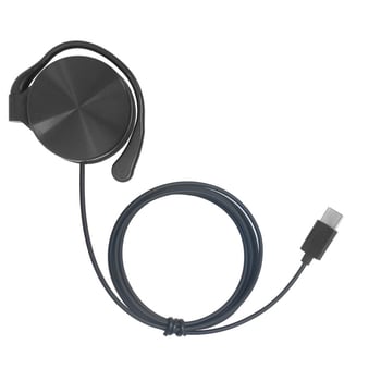 Type-C žične slušalice s kukom za jedno uho, za mobitel i PC