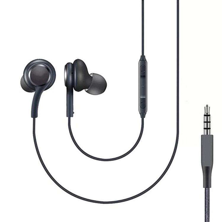 Najlonski pleteni žični in-ear slušalice s mikrofonom, S8/S10, 1 m, kompatibilno s iOS