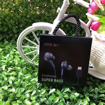 Žično in-ear slušalice s mikrofonom, kompatibilne sa Samsung S8+/S10/Note10, Android