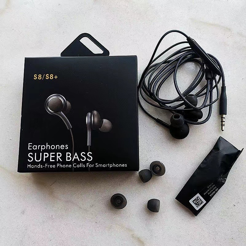 Žično in-ear slušalice s mikrofonom, kompatibilne sa Samsung S8+/S10/Note10, Android