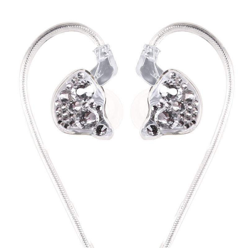 Phantom Sound ISCK-K2 žične in-ear slušalice za monitoring, 3 m kabel, za live streaming, karaoke i snimanje
