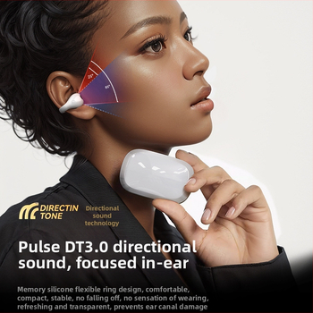 OWS-HT02 Bežične sportske Bluetooth slušalice s klipom za uho – niska latencija za igre, glazbu i pozive
